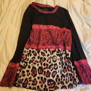 Women XL Crazy Train Long Sleeve Shirt